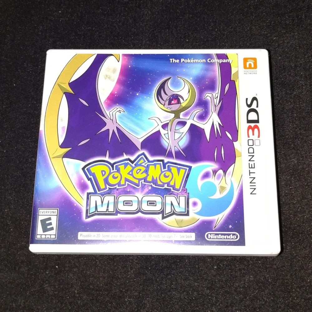 Pokemon Moon - Nintendo 3DS ***CASE ONLY / NO GAME / Authentic /USA